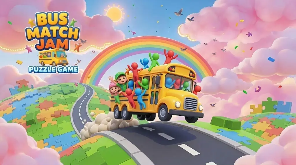 Bus Match Gem Unity mobile game gameplay