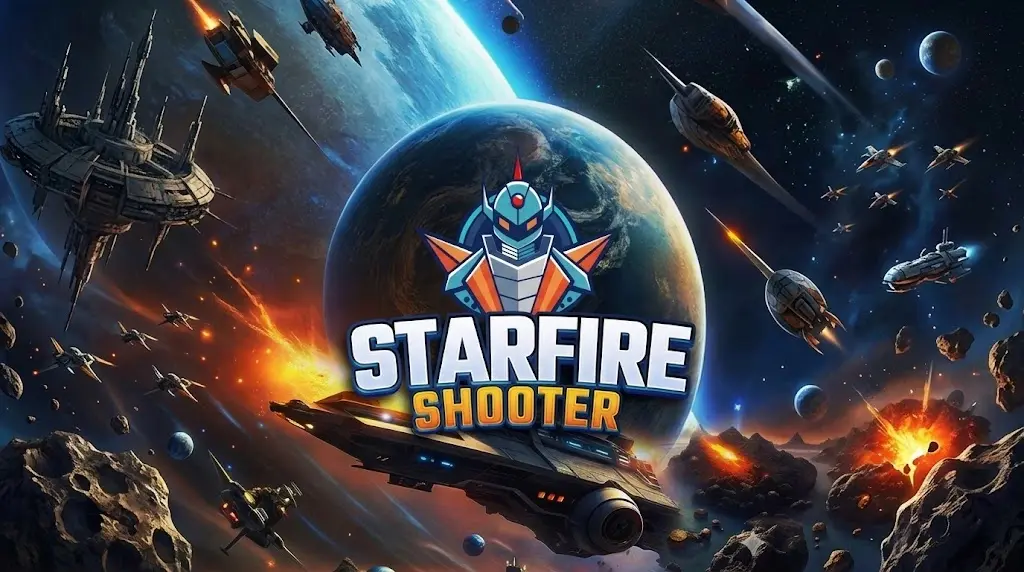 Starfire Shooter Unity mobile game gameplay